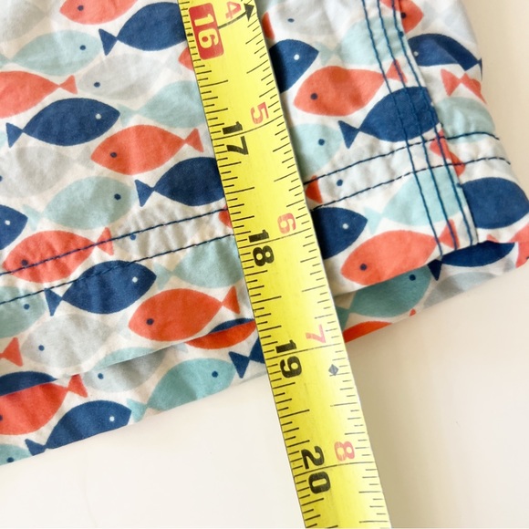 J. Crew Vintage Swim Shorts / Trunks in Fish Print - Picture 12 of 16